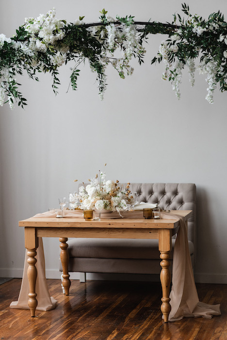 sweet heart table