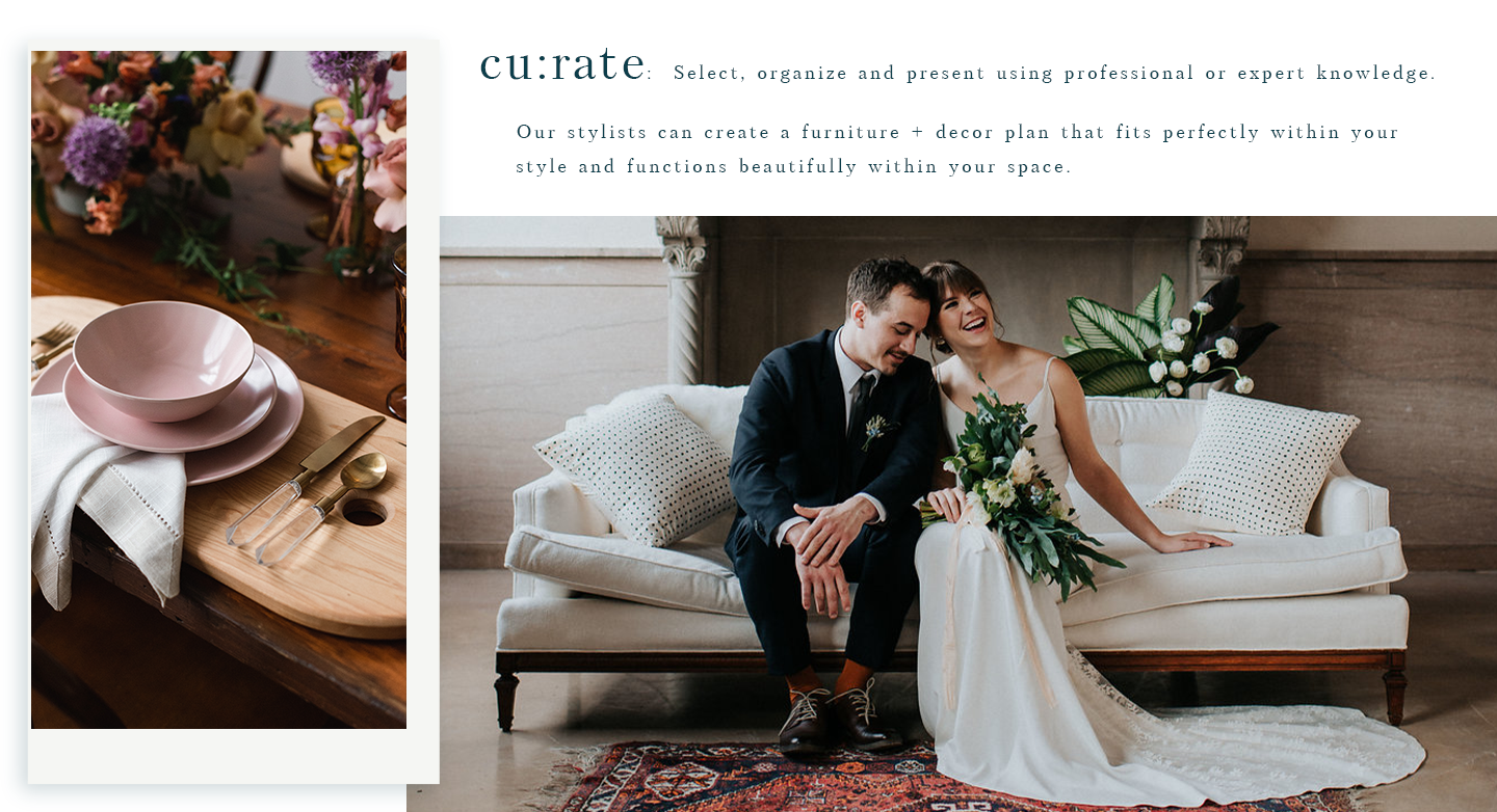 curate select organize and present with expert knowledge